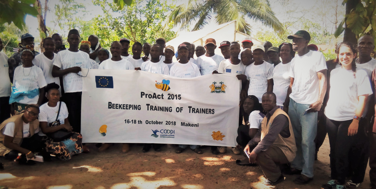 Sierra Leone: beekeeping and cashew farmers