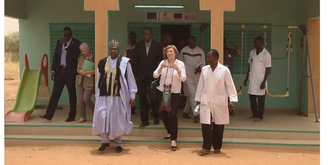 L'ambasciatrice UE in Niger in visita a Tillabery