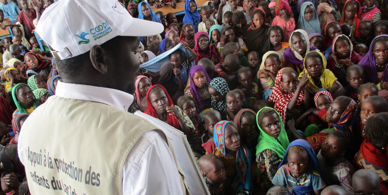 Chad. Children learn how to enforce their rights