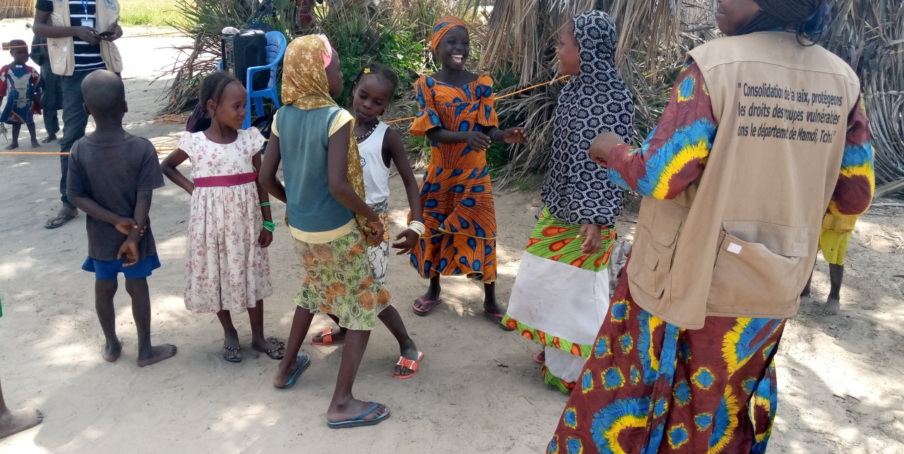 Chad. COOPI protects the rights of the most vulnerable groups in the department of Mamdi