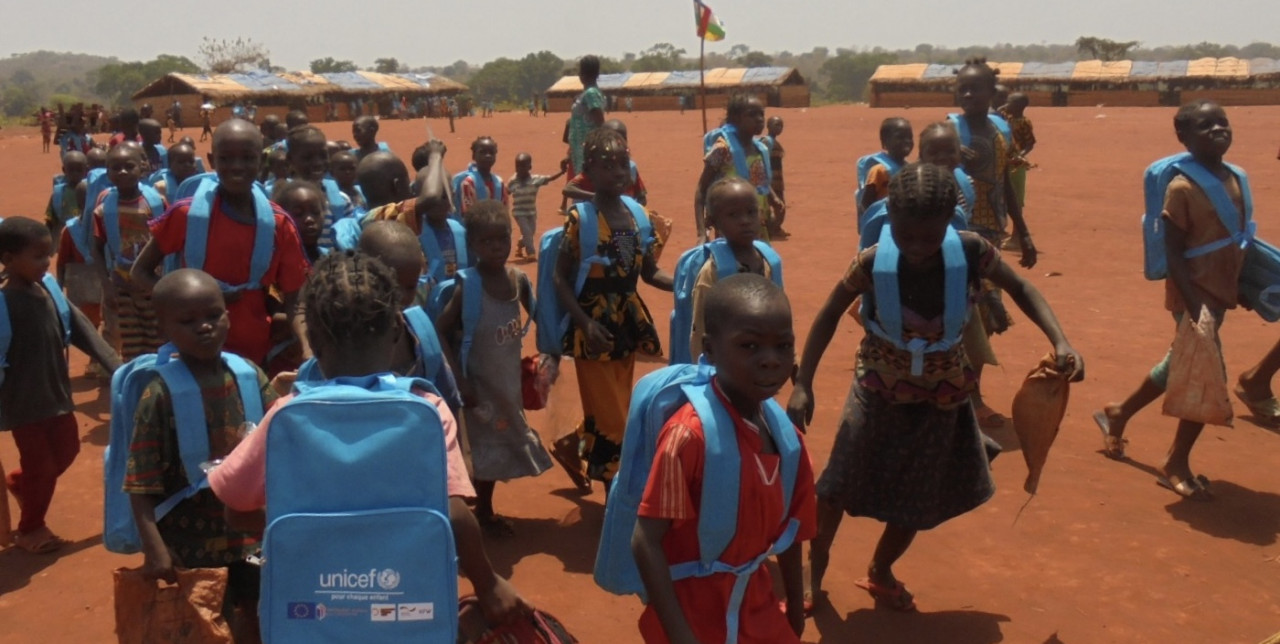 CAR. COOPI promotes the right to education also among displaced children