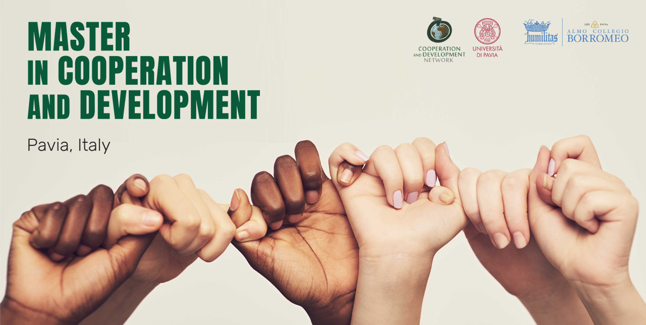 Apply for the Master in Cooperation and Development in Pavia