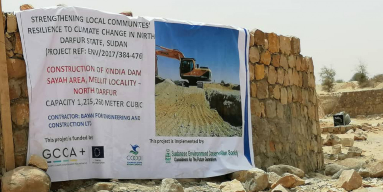 North Darfur. A new Dam will serve 10,000 households