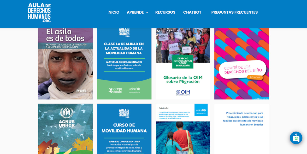 Ecuador. COOPI y UNICEF presentan el Aula de Derechos Humanos