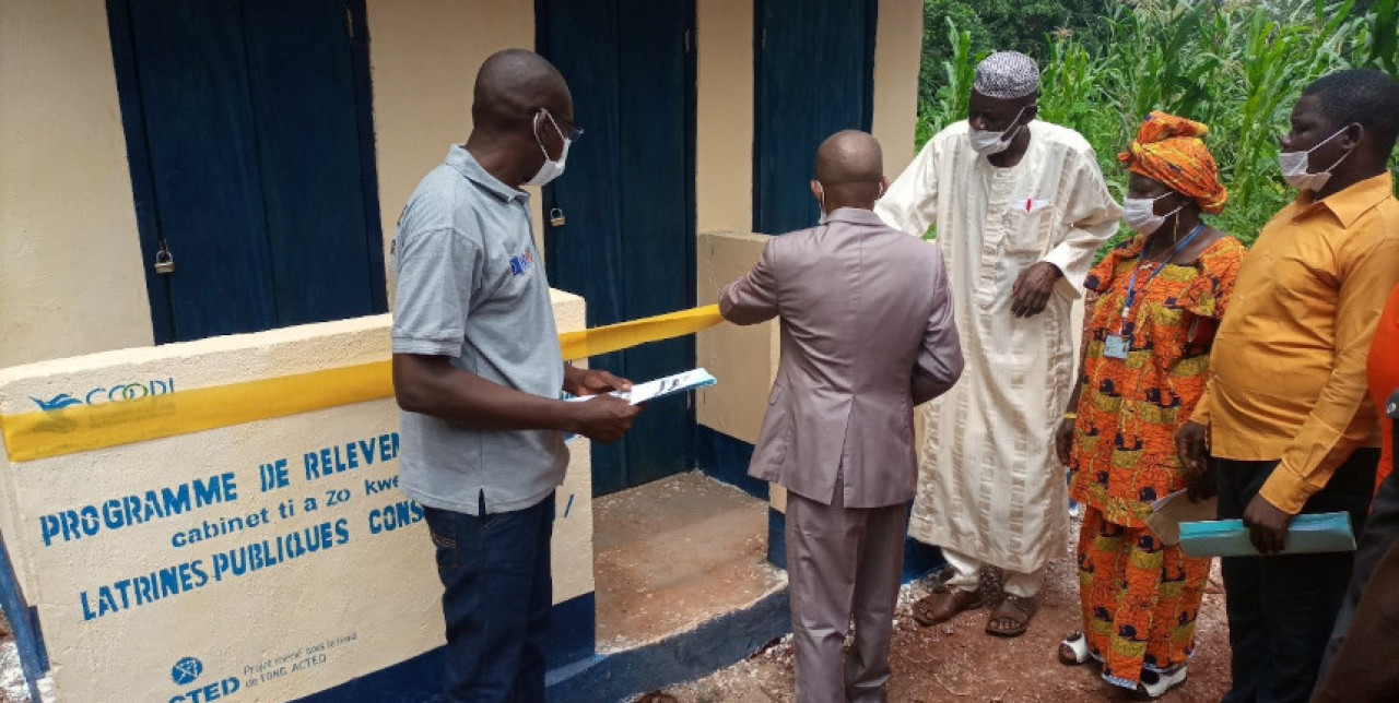 RCA. COOPI installa nuove latrine pubbliche