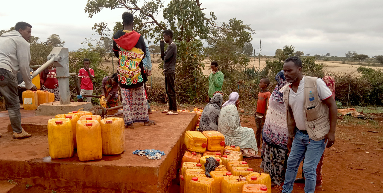 Etiopia. Accesso all'acqua garantito per le popolazioni colpite dai conflitti a Mersha