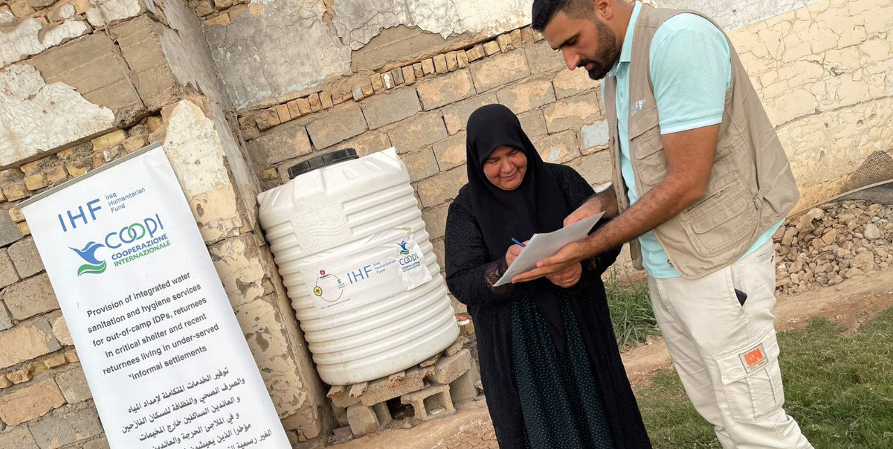 Iraq. Shaimaa: "Con la cisterna d'acqua non ho più paura di ammalarmi"