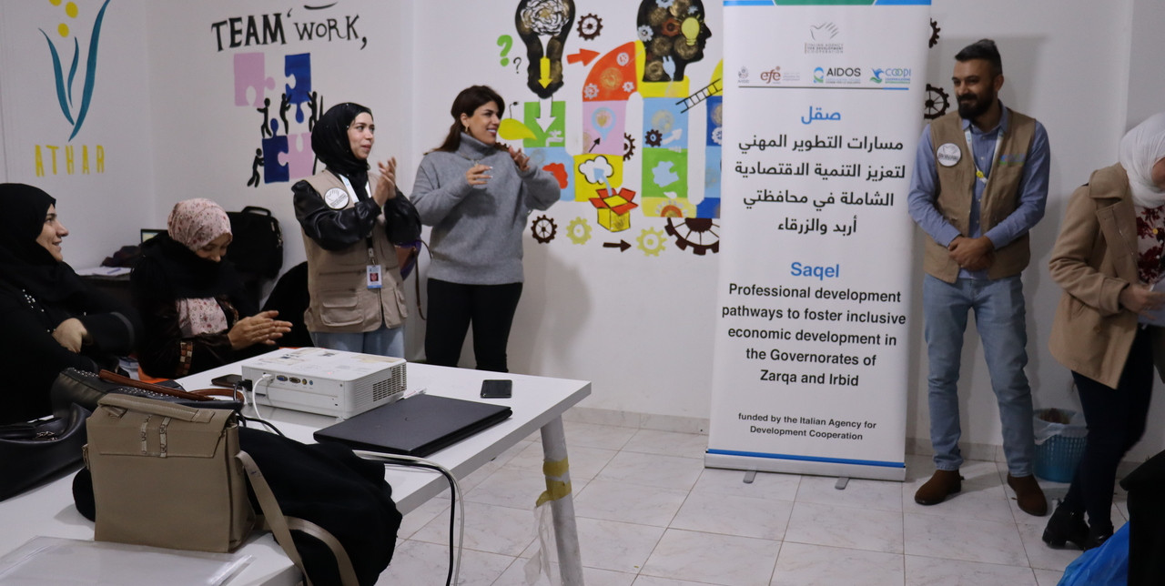 Giordania. Il sostegno alle micro imprese rilancia la vita di Enas 