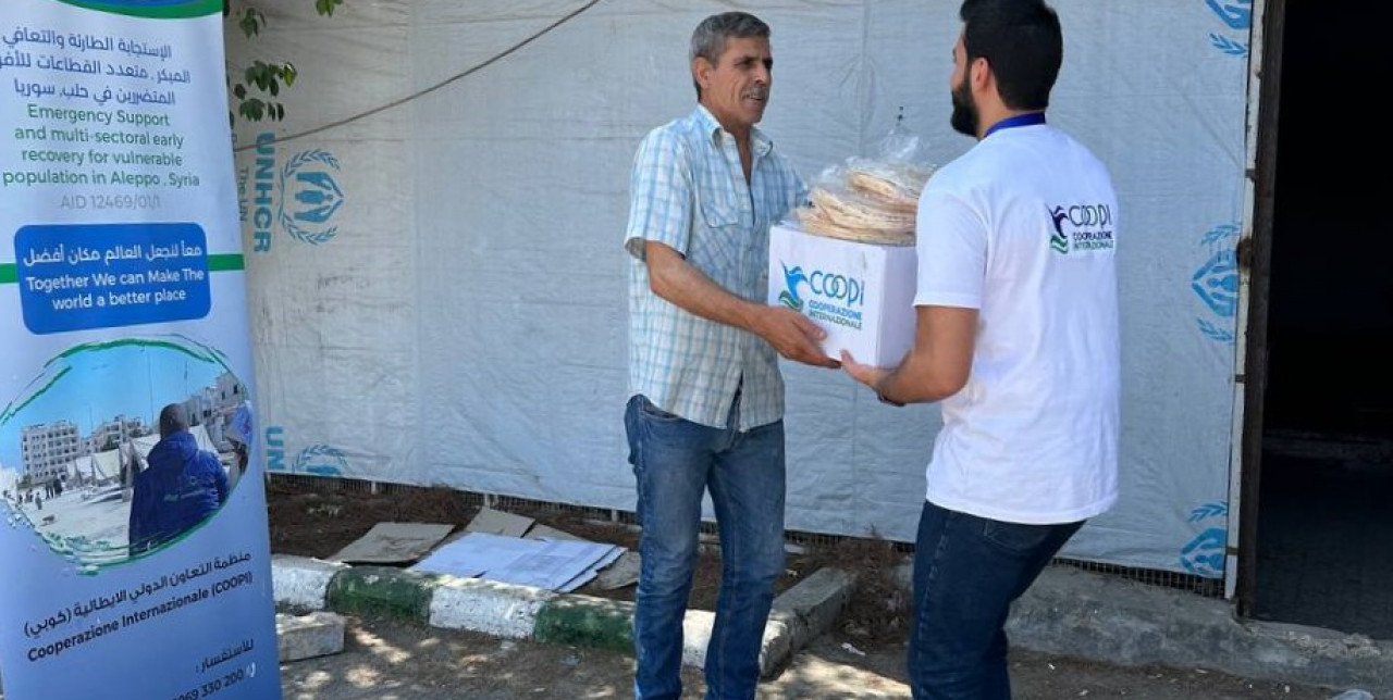 Syria earthquake. Over 11,000 people received help in Aleppo, thanks to AICS