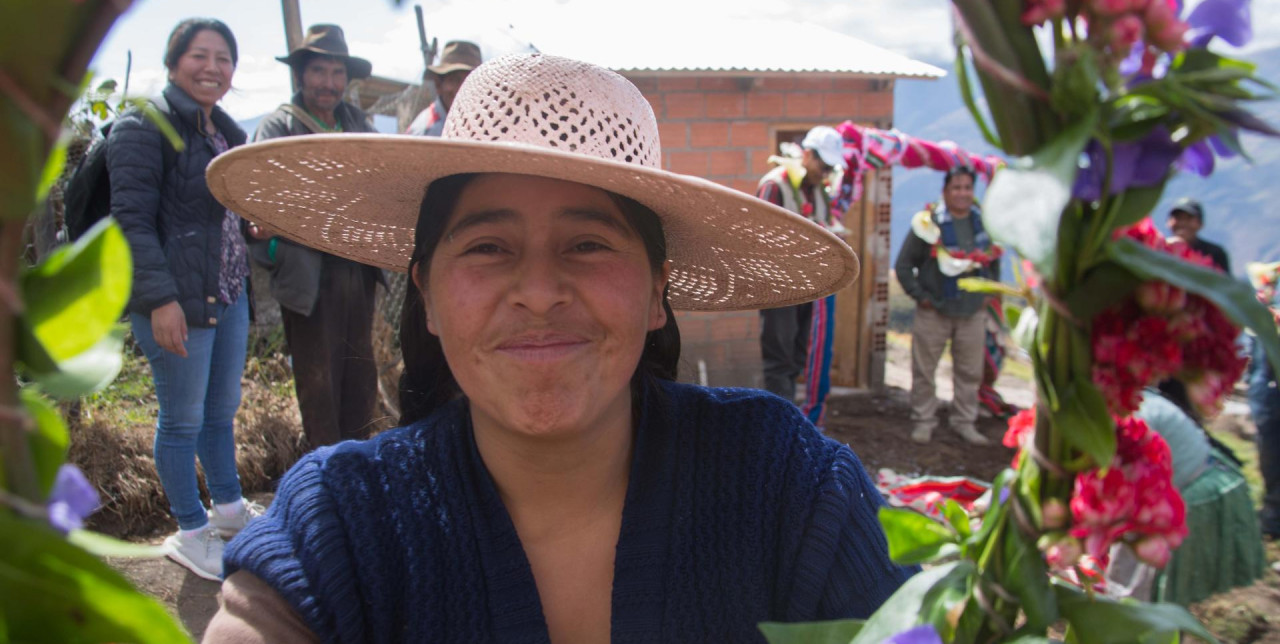 Bolivia. Communities in Cochabamba build their own sanitation systems