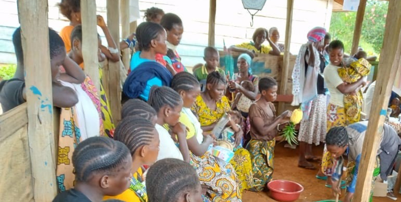 Malnutrition en République démocratique du Congo. Kalima est une survivante