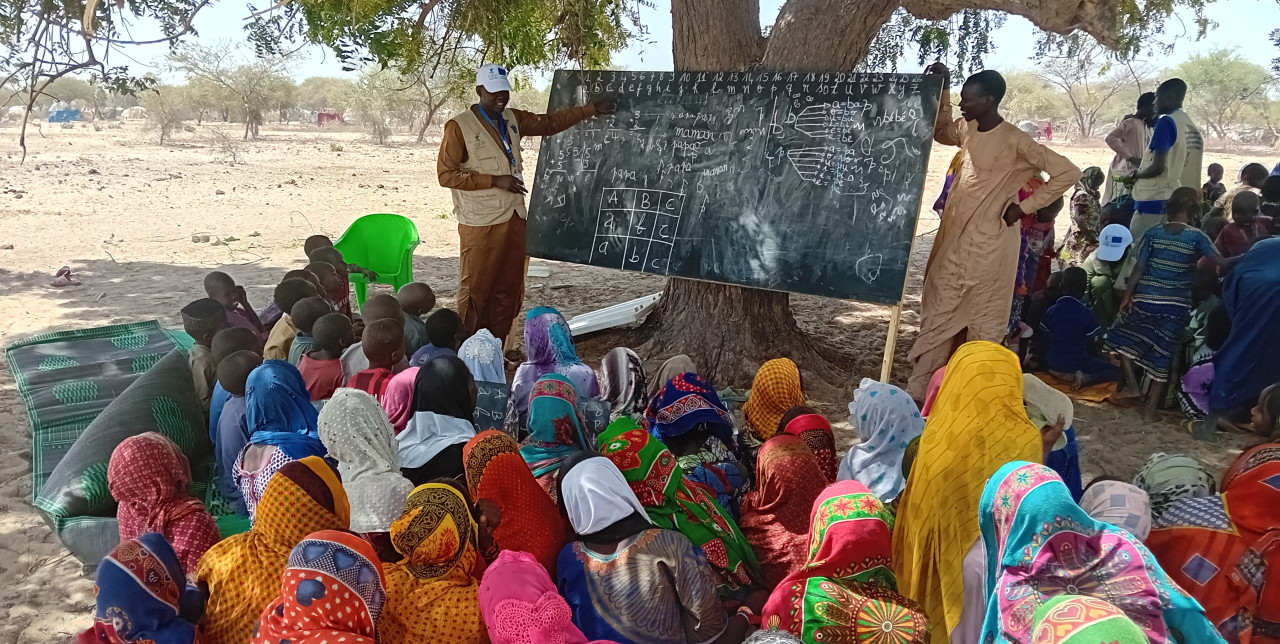 Lake Chad. Beyond the emergency: educational support for displaced children