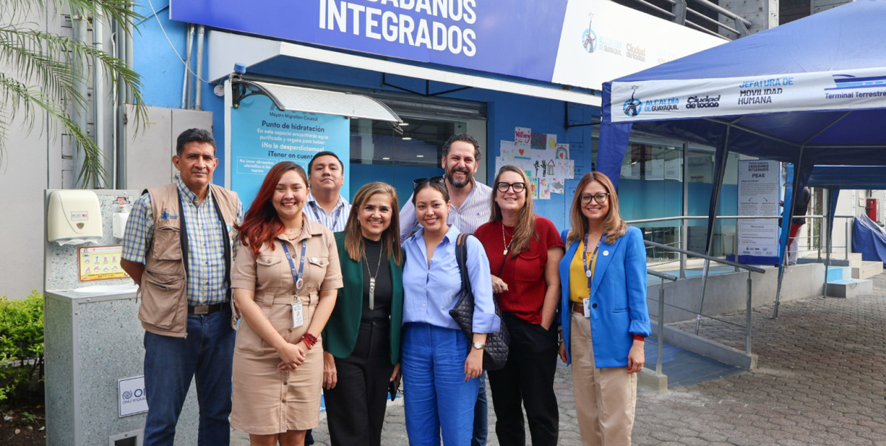 Ecuador. Visita della Fondazione Conrad N. Hilton al Centro Municipale Integrato dei Cittadini di Guayaquil