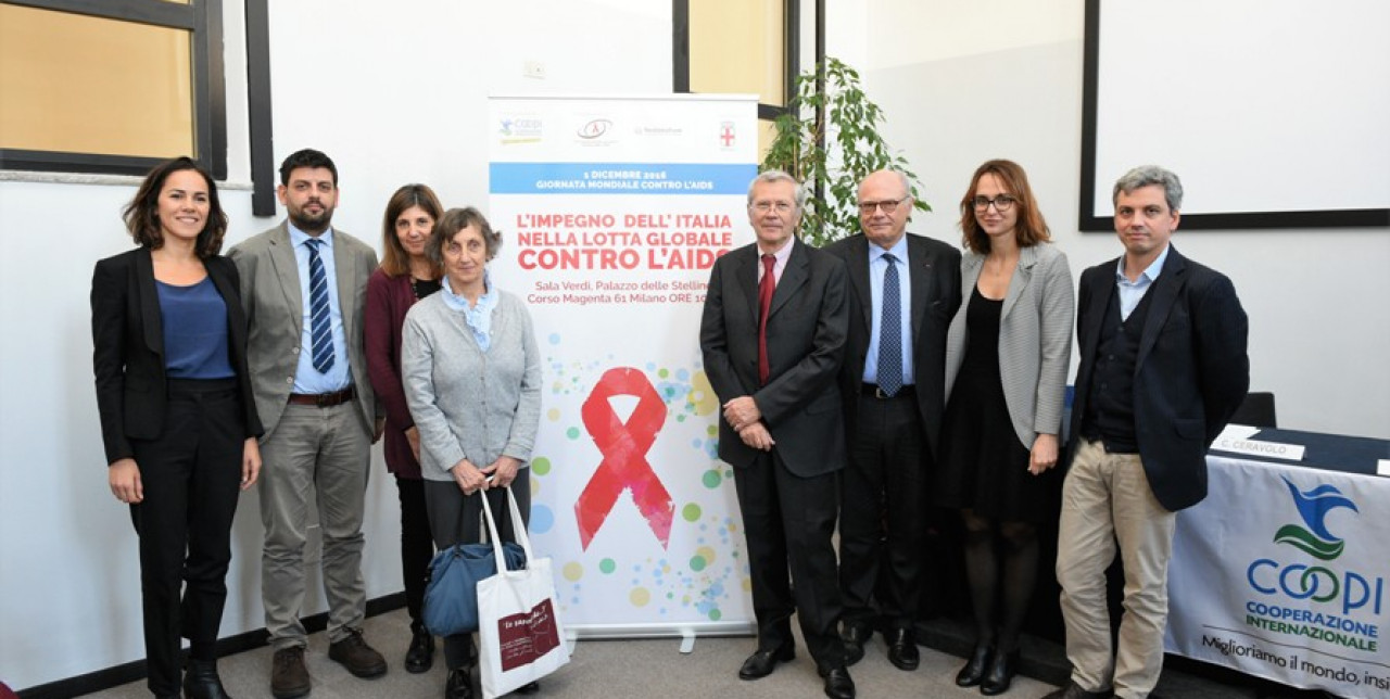 Italy's rising engagament in the world fight against AIDS