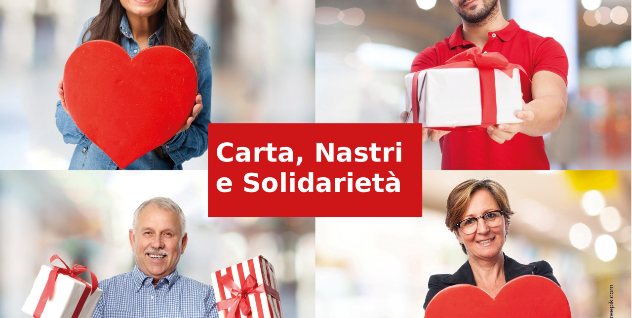 È tempo di "Carta, nastri e solidarietà"