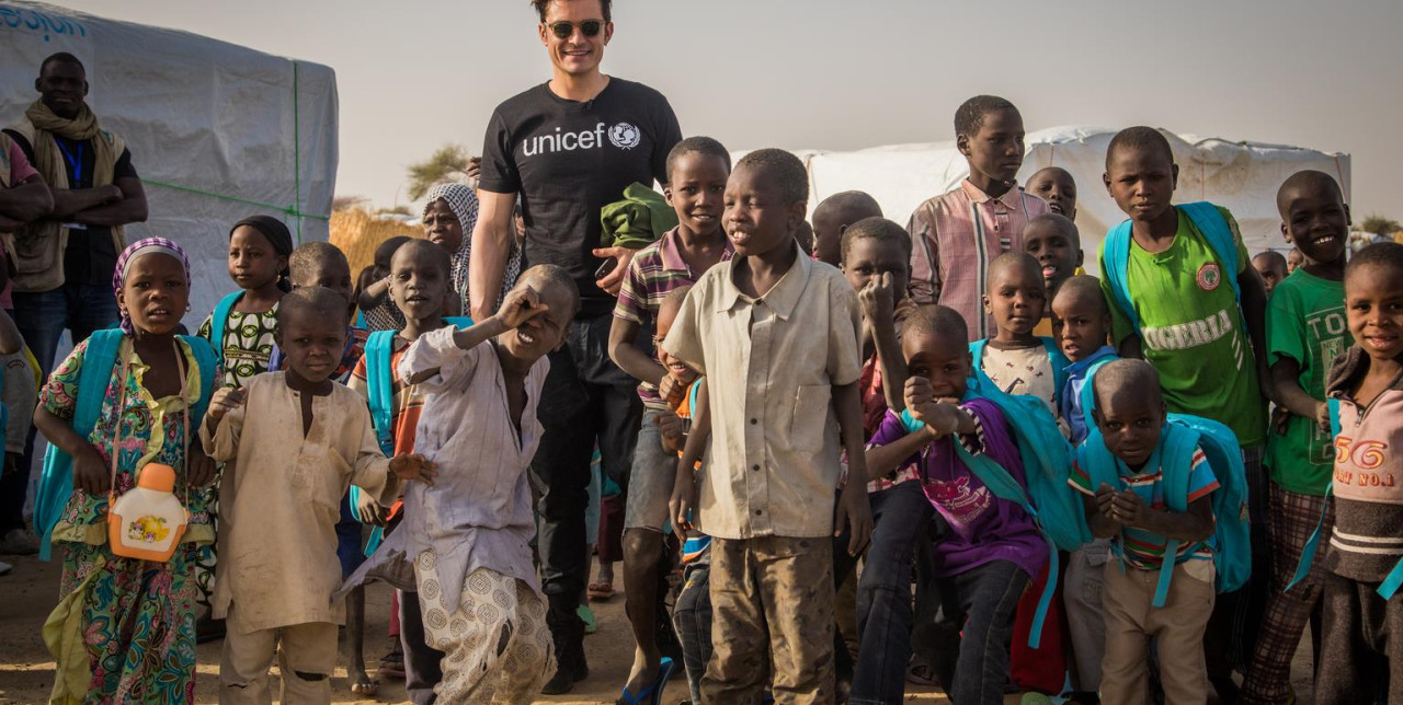 Orlando Bloom visita i progetti COOPI in Niger