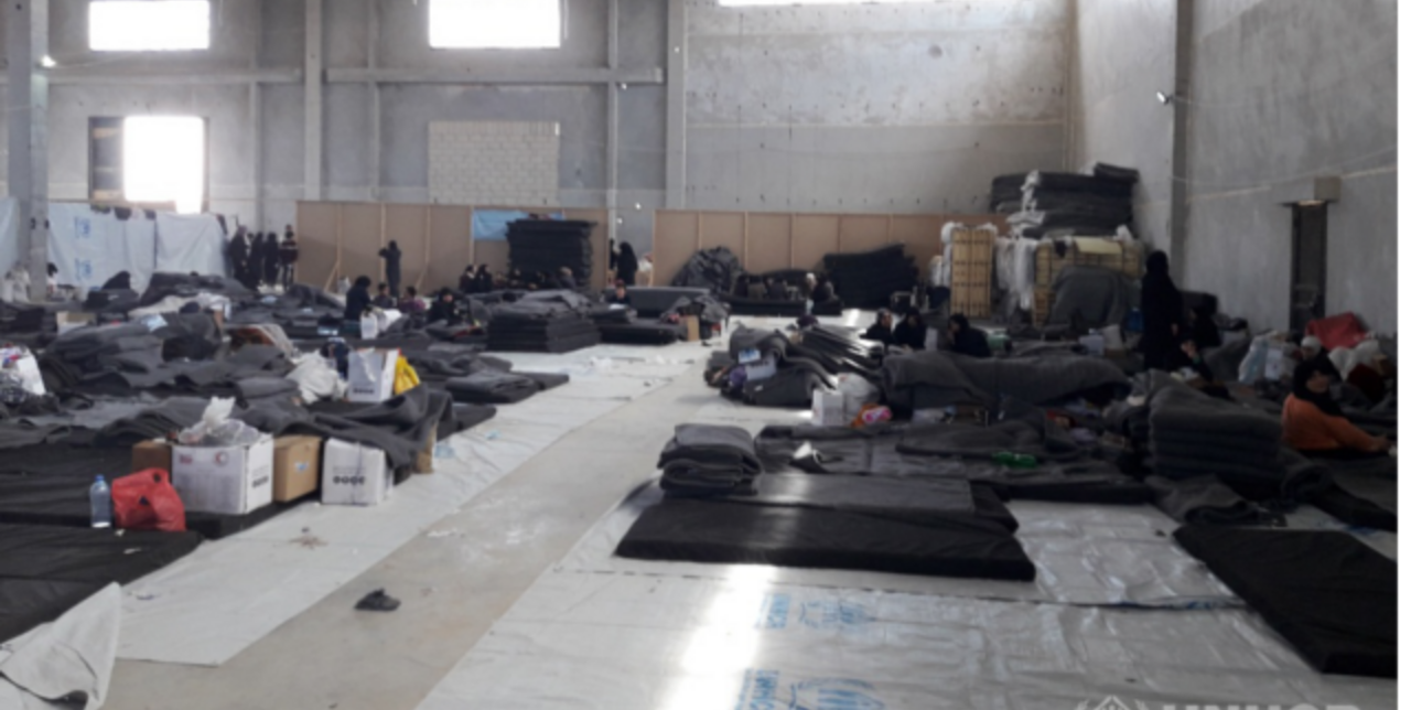 Pasti caldi per 8mila profughi di Ghouta Est