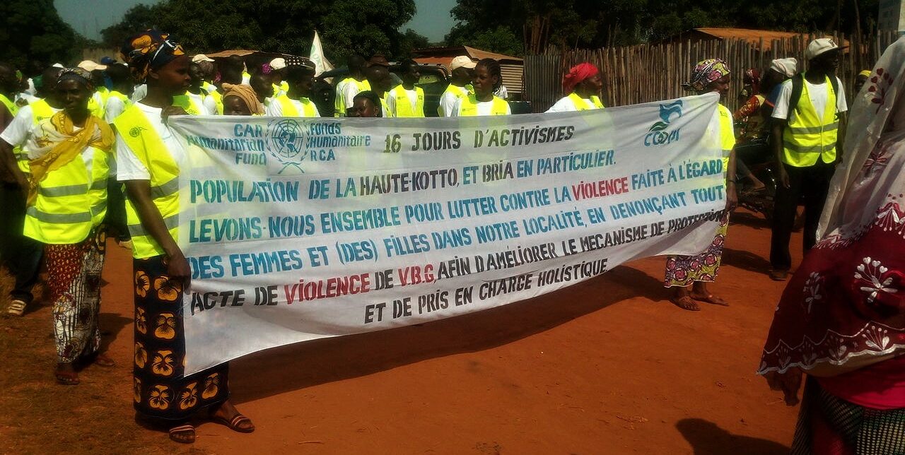 A Bria, 2 700 personnes se sont rassemblées contre la violence basée sur le genre
