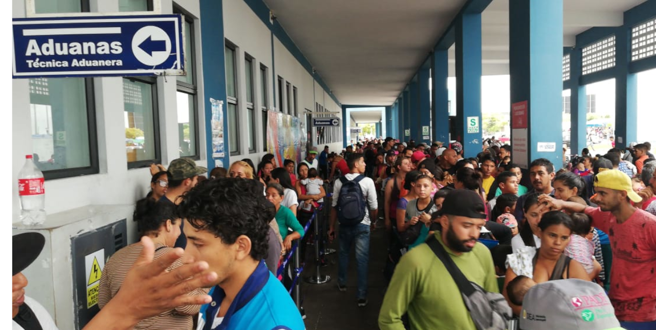 Perú: flujo record de migrantes venezolanos
