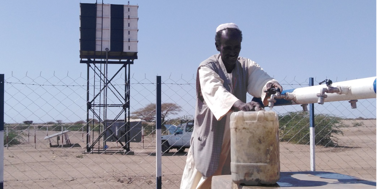 Sudan. Adam: "Now my family has enough water"