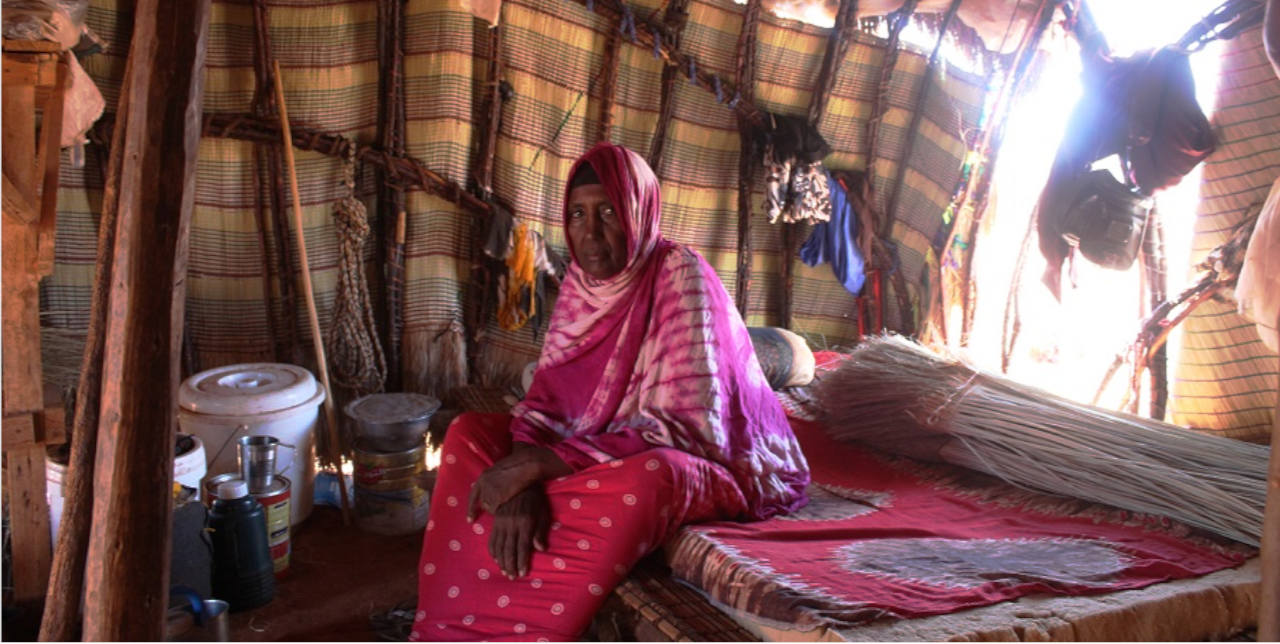 Somalia. Abdiyo, the change maker in the Village Committee