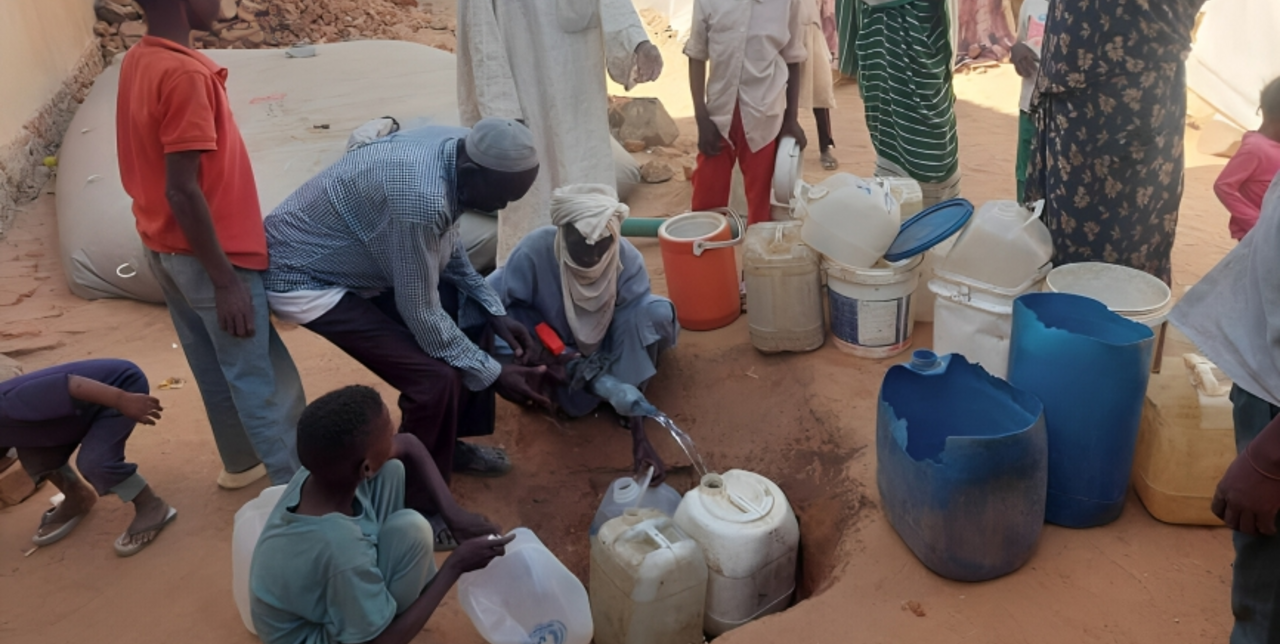 Nord Sudan. Acqua potabile per 9.000 sfollati da Zamzam