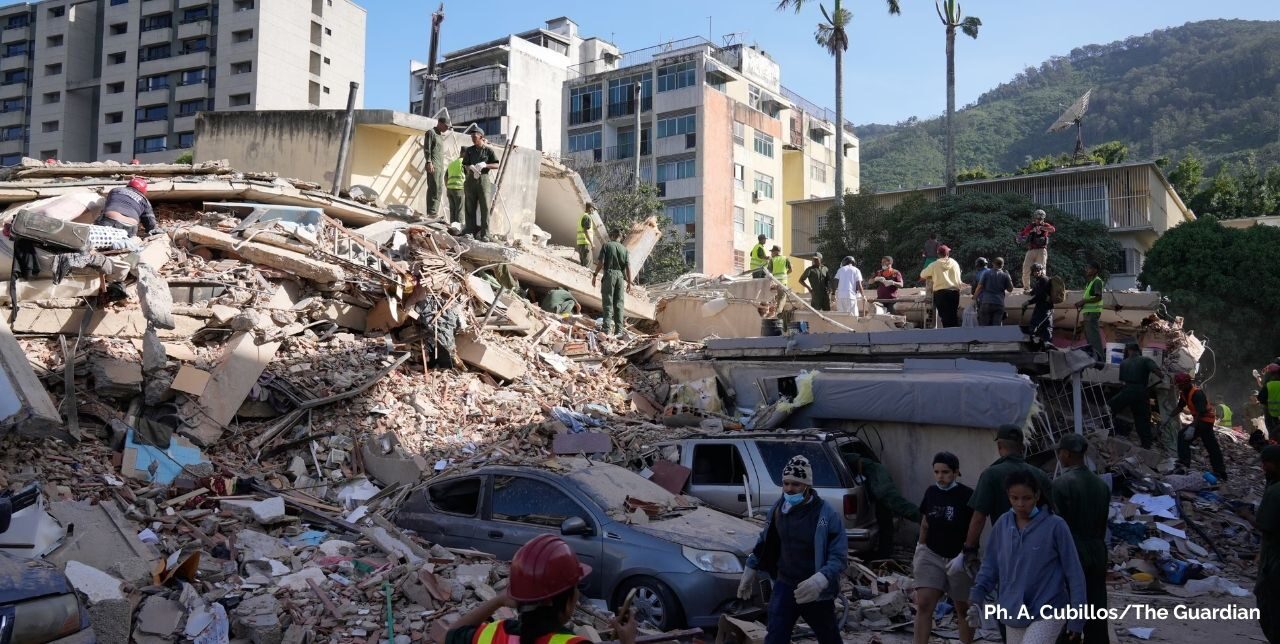 Terremoto en Venezuela: COOPI ya está en el terreno para brindar los primeros auxilios