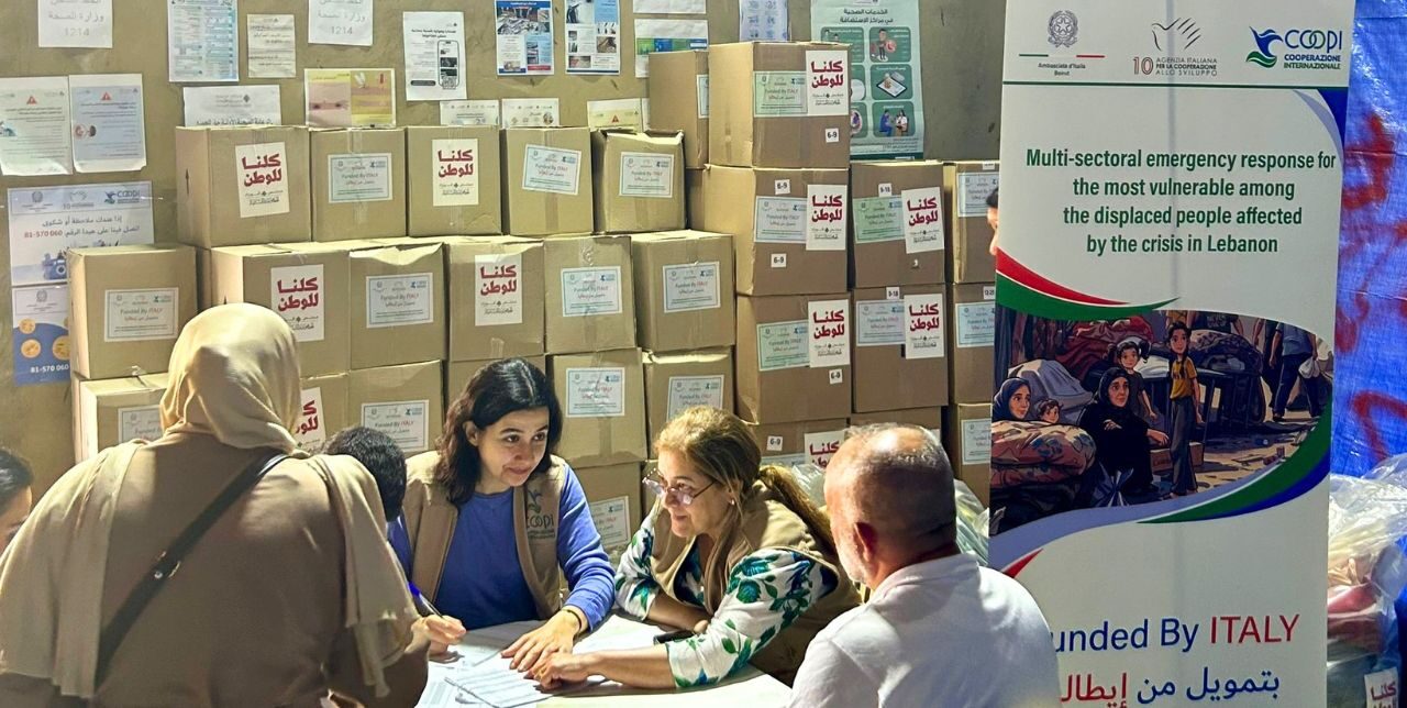 Emergenza Libano. 4000 famiglie aiutate con la Cooperazione Italiana