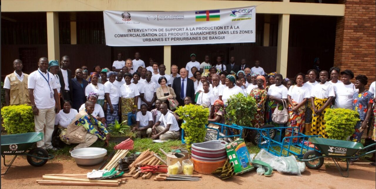 La Coopération italienne n'oublie pas Bangui