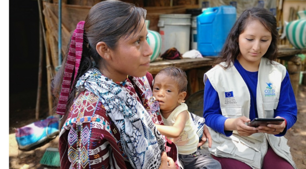 Guatemala: Aníbal, de un año de edad, se está recuperando de la desnutrición