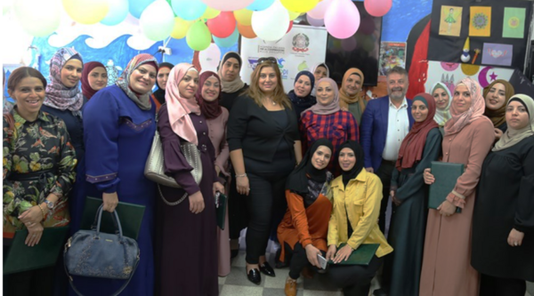 Women empowerment: certificate-award ceremony in East Jerusalem