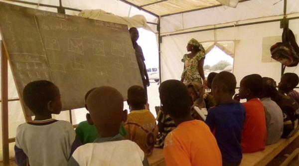 Kananga. L'éducation des enfants rapatriés d'Angola