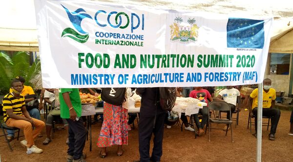 Sierra Leone. COOPI facilitates the Food and Nutrition Summit 2020