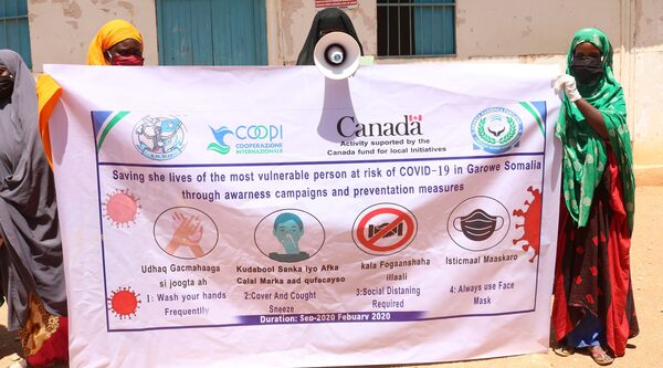 Somalia. COOPI rafforza la risposta al COVID-19 nelle comunità più a rischio