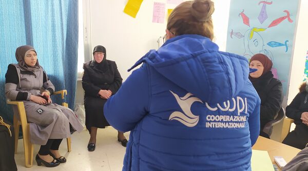 Syria. Together with AICS we offer psychological support to war victims