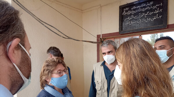 Iraq. COOPI hosts visit of UN Representative
