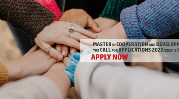 Master in Cooperation and Development. Call extended!