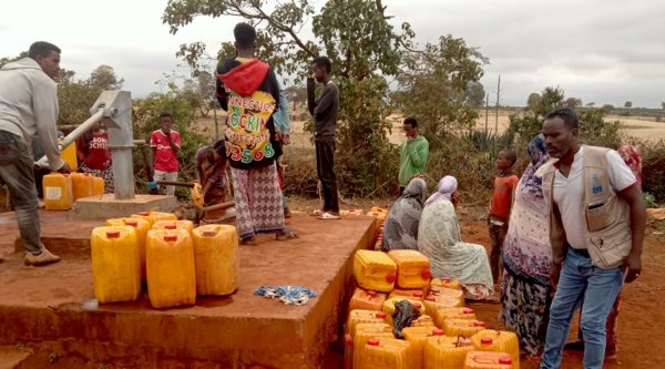 Etiopia. Accesso all'acqua garantito per le popolazioni colpite dai conflitti a Mersha