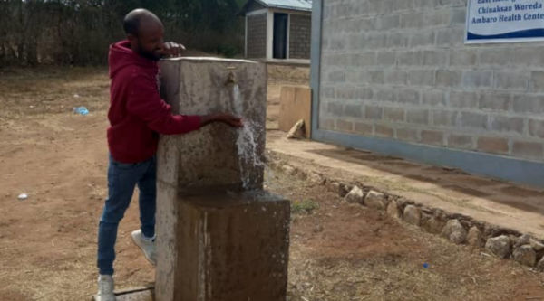 Etiopia. 91 mila litri d'acqua garantiti con l'Unione Europea ad Ambaro