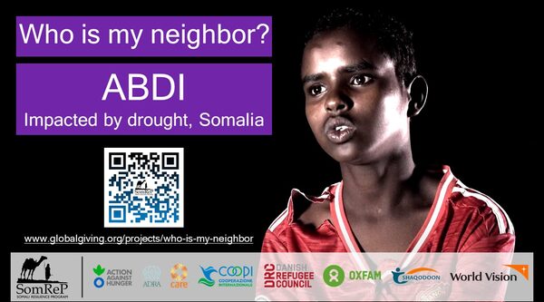 Somalia. "Who is my neighbour?" La campagna di SomRep contro la siccità
