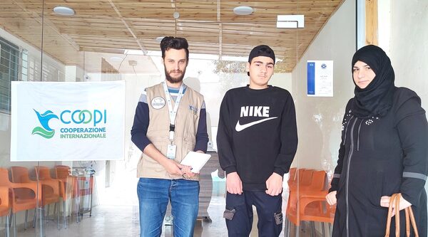 Jordan. Valuable help for young Ahmed
