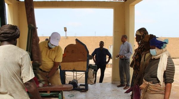 Mauritanie. L'UE visite le centre de tannage de peaux d'El Mina