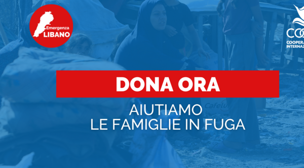 Emergenza in Libano: COOPI rinnova l'appello per soccorrere le vittime del conflitto