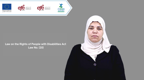 Jordan: COOPI launches a campaign on the rights of people with disabilities under the B-LIEVE project