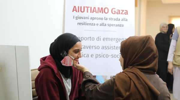 Help Gaza. Where fear turns into courage, a network of young first responders emerges