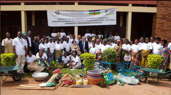 The Italian Cooperation does not forget Bangui