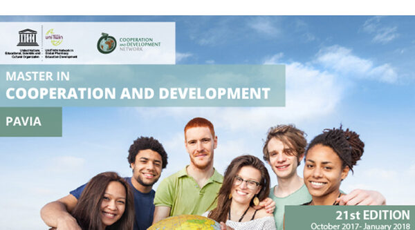 Call for applications Master in Cooperation and Development