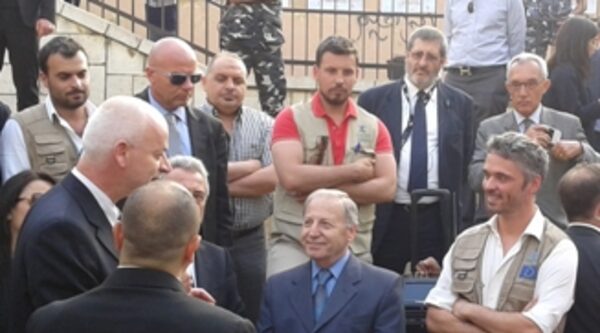 Lapo Pistelli in visita ai progetti di COOPI in Libano